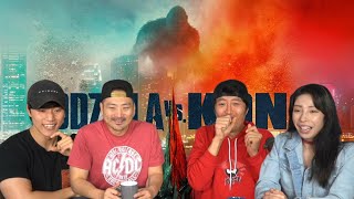 GODZILLA VS. KONG TRAILER GROUP REACTION!