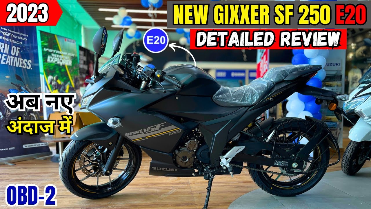 Ye Hai😱New 2023 Suzuki Gixxer SF 250😍E20 OBD-2✅Full Review | Price | New  Changes | Features | Update