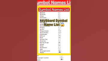 The Hidden Meaning Of Computer Keyboard Symbals #shorts #viral #trending #computer #excel #keyboard