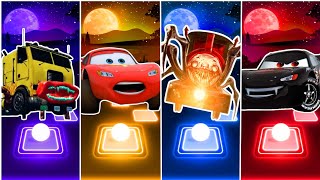 Truck Eater 🆚 Lighting McQueen 🆚 Choo Choo Charles 🆚 Spider Lighting McQueen Eater 🎵 Tiles Hop