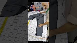 احد طرق تقفيز بنطلون الجنز طريقة #tailor #tailoring #تقفيز #تقيف #تعليم #تصميم #تعلم #مخيطةالحاوي