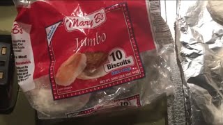 Mary B’s Jumbo Biscuits at Wal Mart A+++