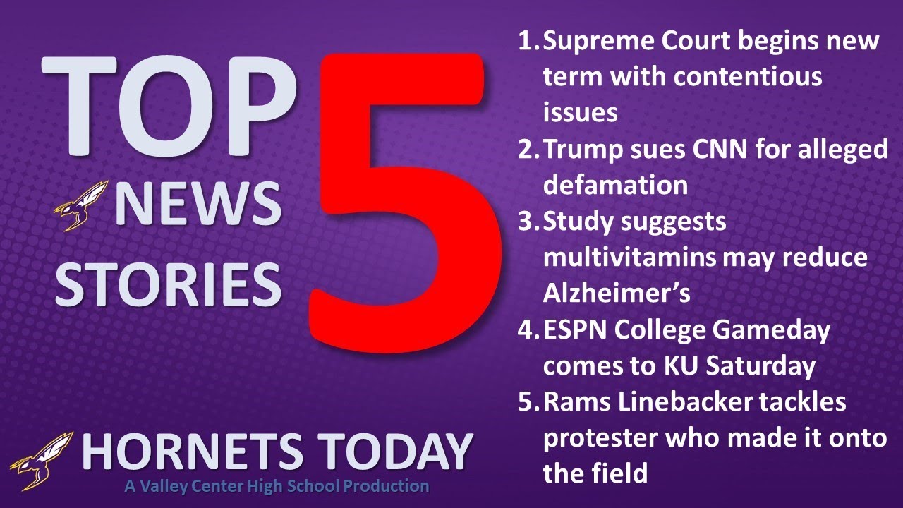 Top 5 News Stories Friday, October 7, 2022 YouTube