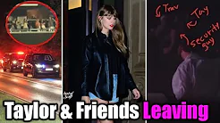 1 MIN AGO! Travis & Taylor Swift SPOTTED LEAVING Kenny Chesney Concert with Friends thumbnail