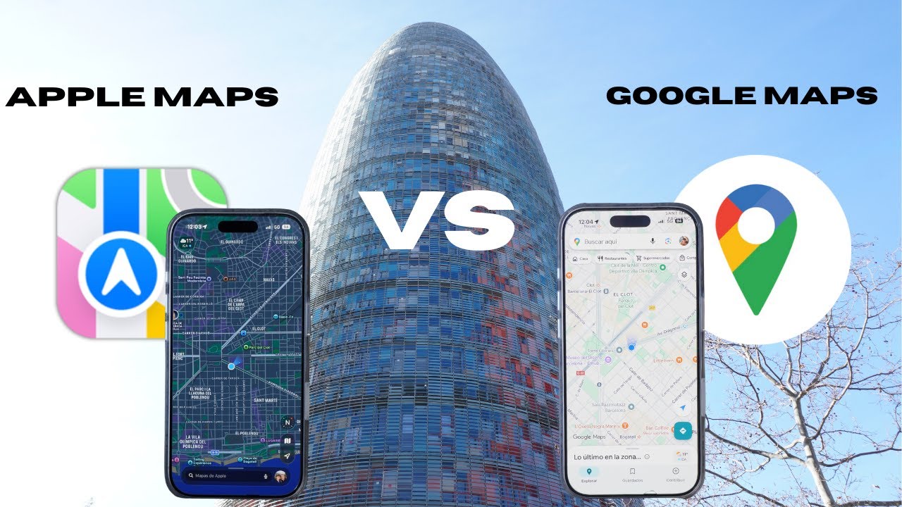 APPLE MAPS VS GOOGLE MAPS - Es momento de cambiar?