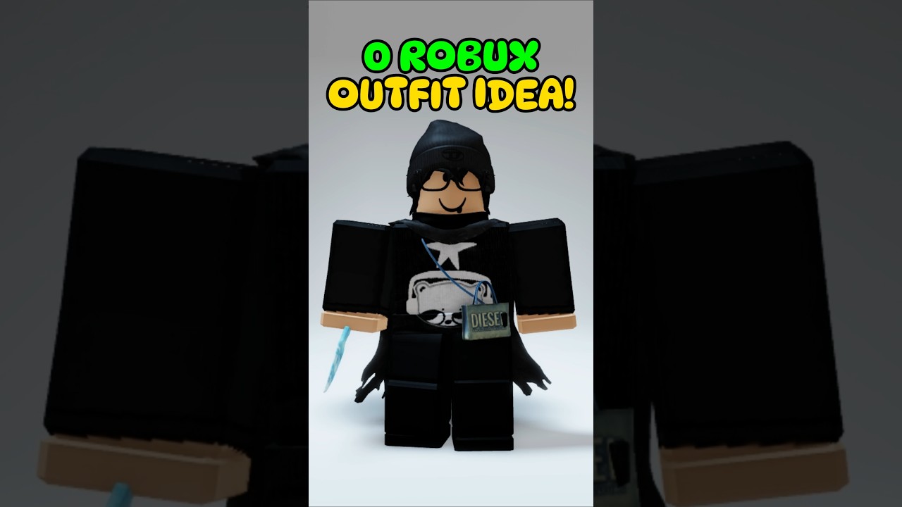 Идеи нарядов и промокоды на 0 ROBUX! Бесплатные предметы и аватар Black & Cute! 