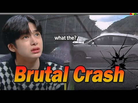 Monsta X Hyungwon's Dashcam Reaction : The Most Horrible Accidents Filmed By Dashcam