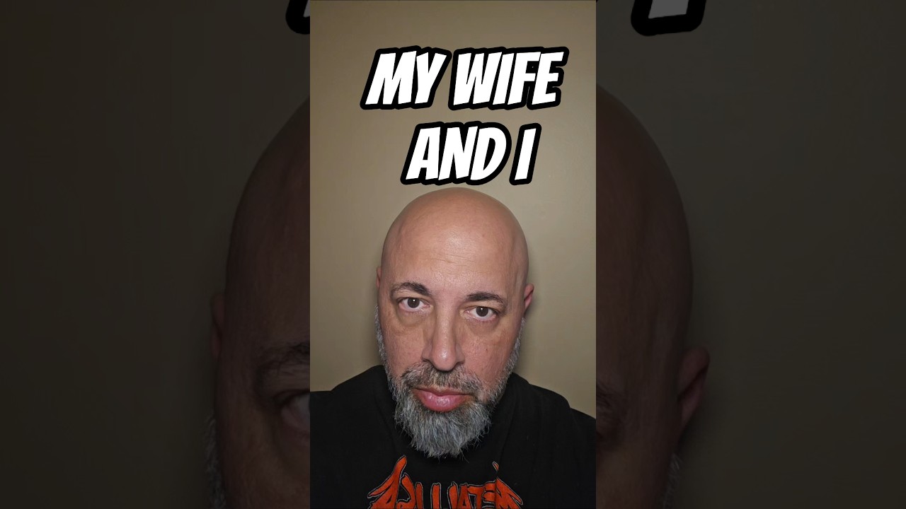 MY WIFE AND I #marriage #couple #marriagehumor #danregancomedy