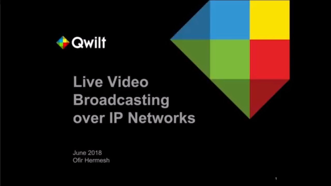 [TLV Video Tech] Live Video Broadcasting over IP Networks