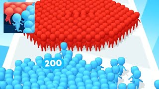 Crowd Runner 3D - All Levels Gameplay Android, Ios screenshot 5