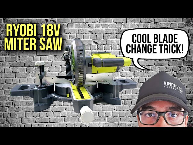 Ryobi Launches New 18V Cordless Sliding Miter Saw, PBT01B