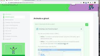 Ghostbusters (Scratch) 1 - Intro, Animate a Ghost