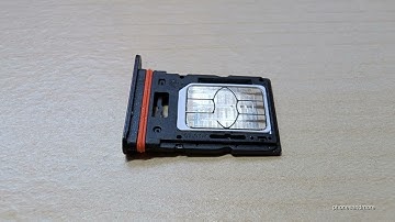 Redmi Note 14: How to insert the SIM card? Installation of the nano SIM cards (Tutorial)