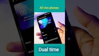 Is Vivo's Dual Clock Widget Worth It? #time #technology #tech #shorts