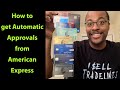 How to trigger automatic approvals with American Express!