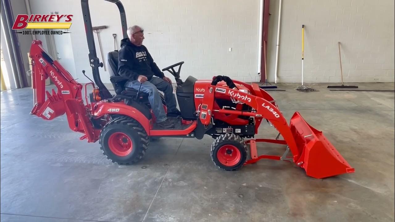 Removing a Front Loader from a Kubota BX23S YouTube