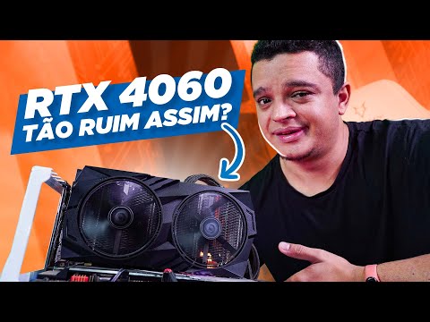 O LANÇAMENTO DA NVIDIA VALE A PENA? Vamos testar tudo na RTX 4060!