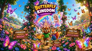 🦋 The Butterfly Kingdom | Magical Adventure Story for Kids | Cute Cartoon | Tiny Tale Time Noticias