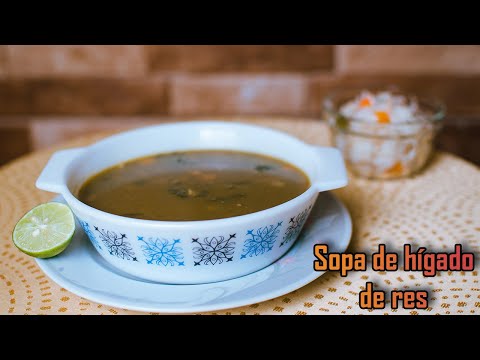 Video: Cómo Hacer Sopa Cremosa De Hígado