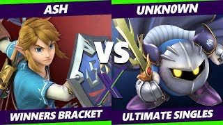 Smash Ultimate Tournament - Ash (Link) Vs. Unkn0wn (Meta Knight) S@X 326 SSBU Winners Rd 2