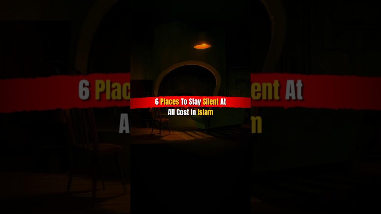 6 places To stay silent according To Islam _ 