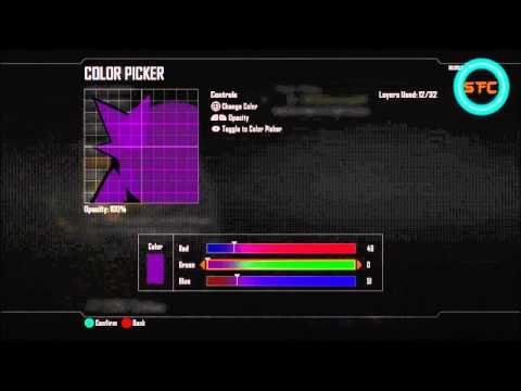 How to make Gengar Playercard in Black ops 2