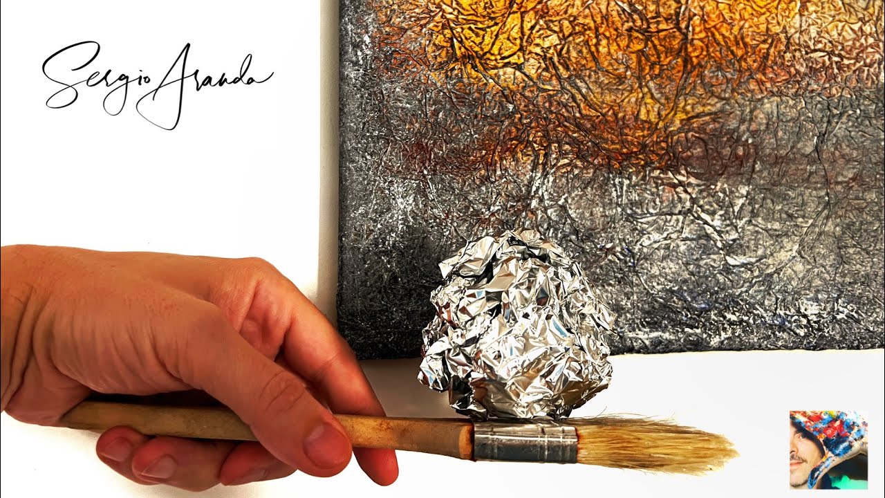 DIY Foil Art & Prints - How to use foil into your artworks and