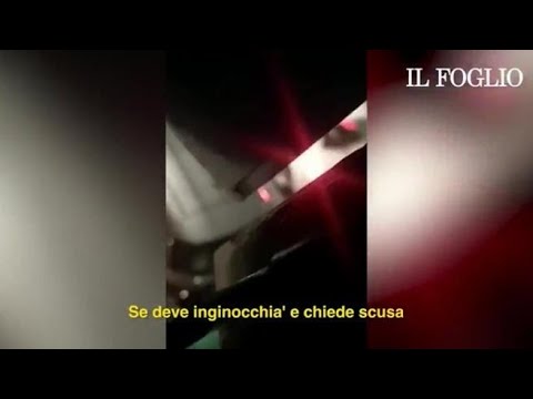 «Inginocchiati o ti sparo»: il video della lite al ristorante di Albino Ruberti, capo...