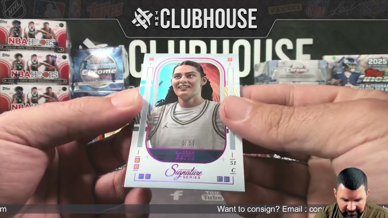 2025-26 Panini Signature Series Basketball Case HYBRID SERIAL 
