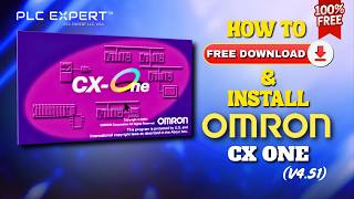 How To Free Download and Install Omron CX One V4.51 Software (Step-by-Step Beginner Guide 2026)