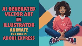 NEW AI Vector Art in Illustrator and Animate with Adobe Express: Step-by-Step Tutorial