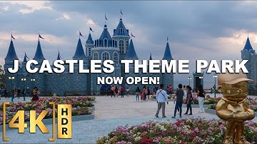 The NEWEST Theme Park in Batangas is NOW OPEN! J CASTLES Tanauan | Philippines | Walking Tour