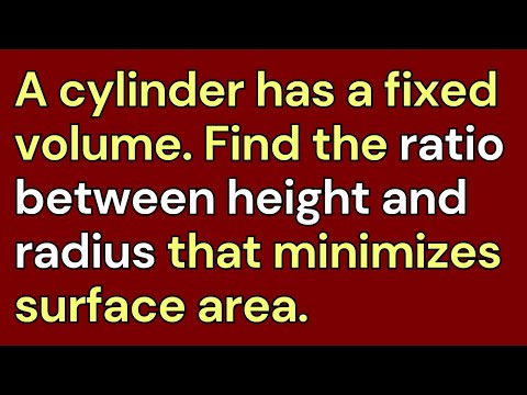 Optimizing surface area