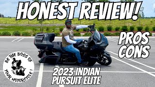 Objective Fair Review Of My 2023 Indian Pursuit Elite Motorcycle