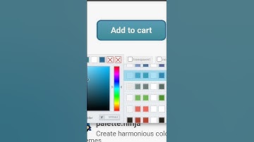 Automatically generated CSS button