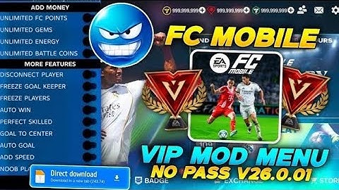 🏟️⚡ Download FC Mobile 26 MOD MENU | Unlimited Everything + Free Shopping ⚽ 💰