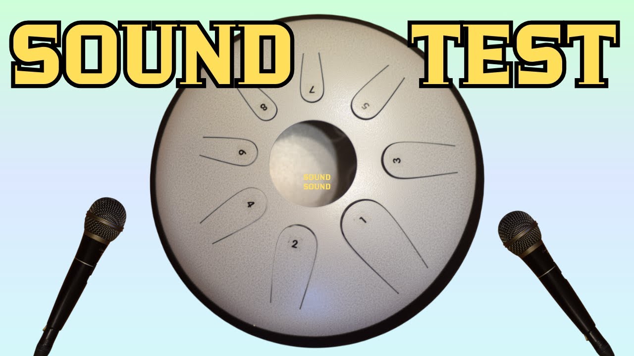 Idiopan Domina steel tongue drum * Review & Sound Test - YouTube