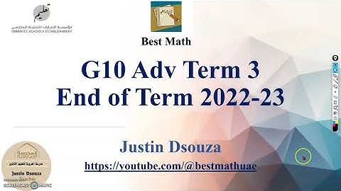 G10Adv FULL TERM 3 REVISION PART 1, 2 & 3 EXPLAINED