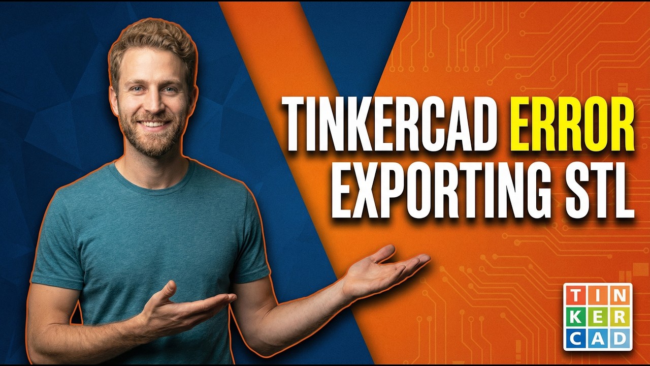Tinkercad Error Exporting STL (Easy Fix Guide) - YouTube
