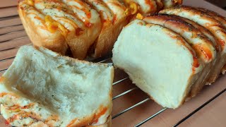 Roti Sisir Smoked Beef Keju | Pull-Apart Smoked Beef Cheese Bread