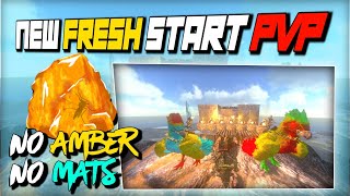 [Ark Mobile PvP] Fresh Start Solo | Building Base | No Amber | Episode 1