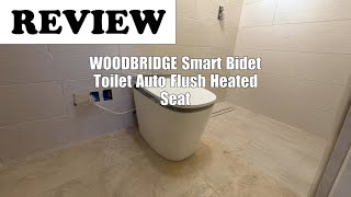 WOODBRIDGE Smart Bidet Toilet 1.28 GPF Dual Flush Review: Auto Lid, Heated Seat & More (2025)