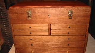 This video is about Building a couple of Oak Tool Boxes using quarter sawn white oak.