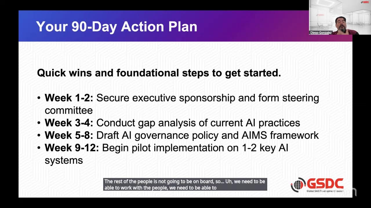 GSDC Certified Learning 2026: ISO-Driven Governance in Practice
