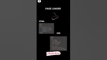 Page Loader | HTML | CSS #shorts #softwareengineer #softwareengineer #shorts #viralreels