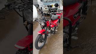 7回も大雪の宗谷岬を走破したカブ「雪上仕様車」スパイクタイヤ