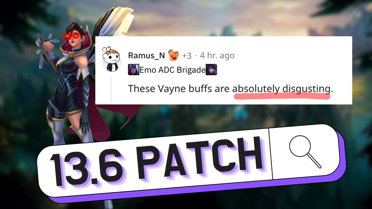 NEW Patch 13.6 l Vayne Top Alert, RIP Sol  - League of Legends