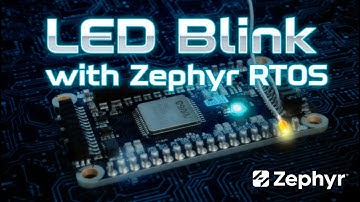 LED Blink with Zephyr RTOS on STM32 | Code With Me