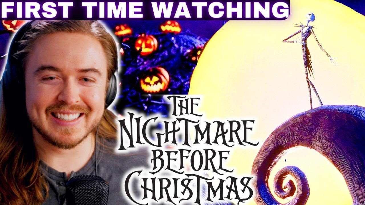**It's a MUSICAL???** The Nightmare Before Christmas Reaction: FIRST TIME WATCHING Tim Burton 1993