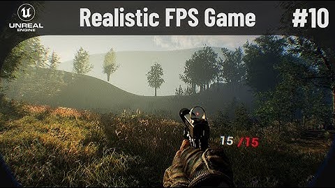 UE5 Realistic FPS Game Tutorial #10 - Procedural ADS System